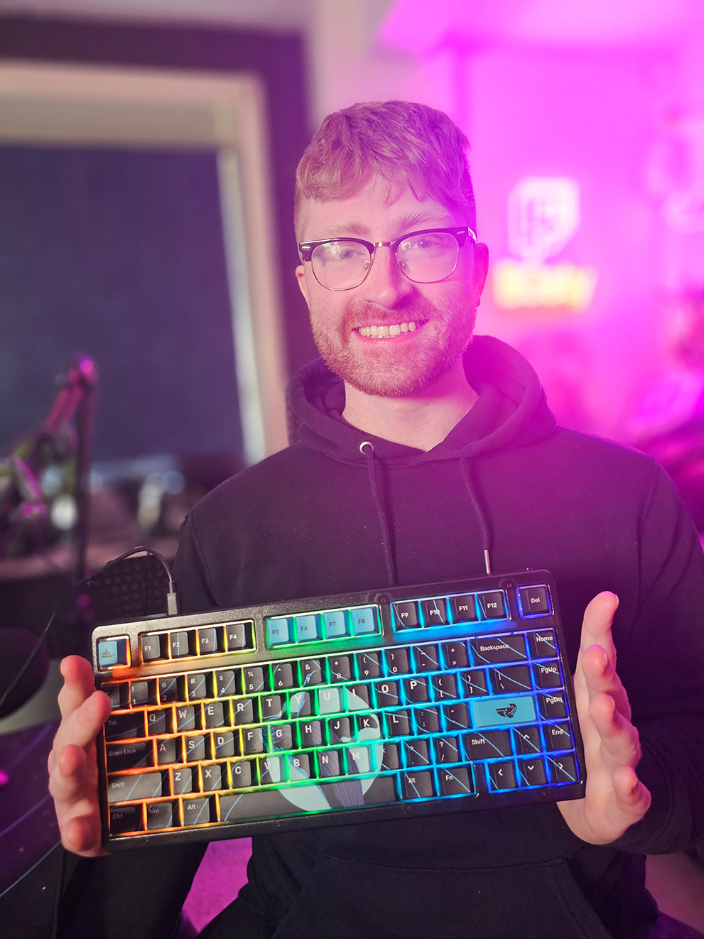 K75 Mechanical Keyboard - Space Whale