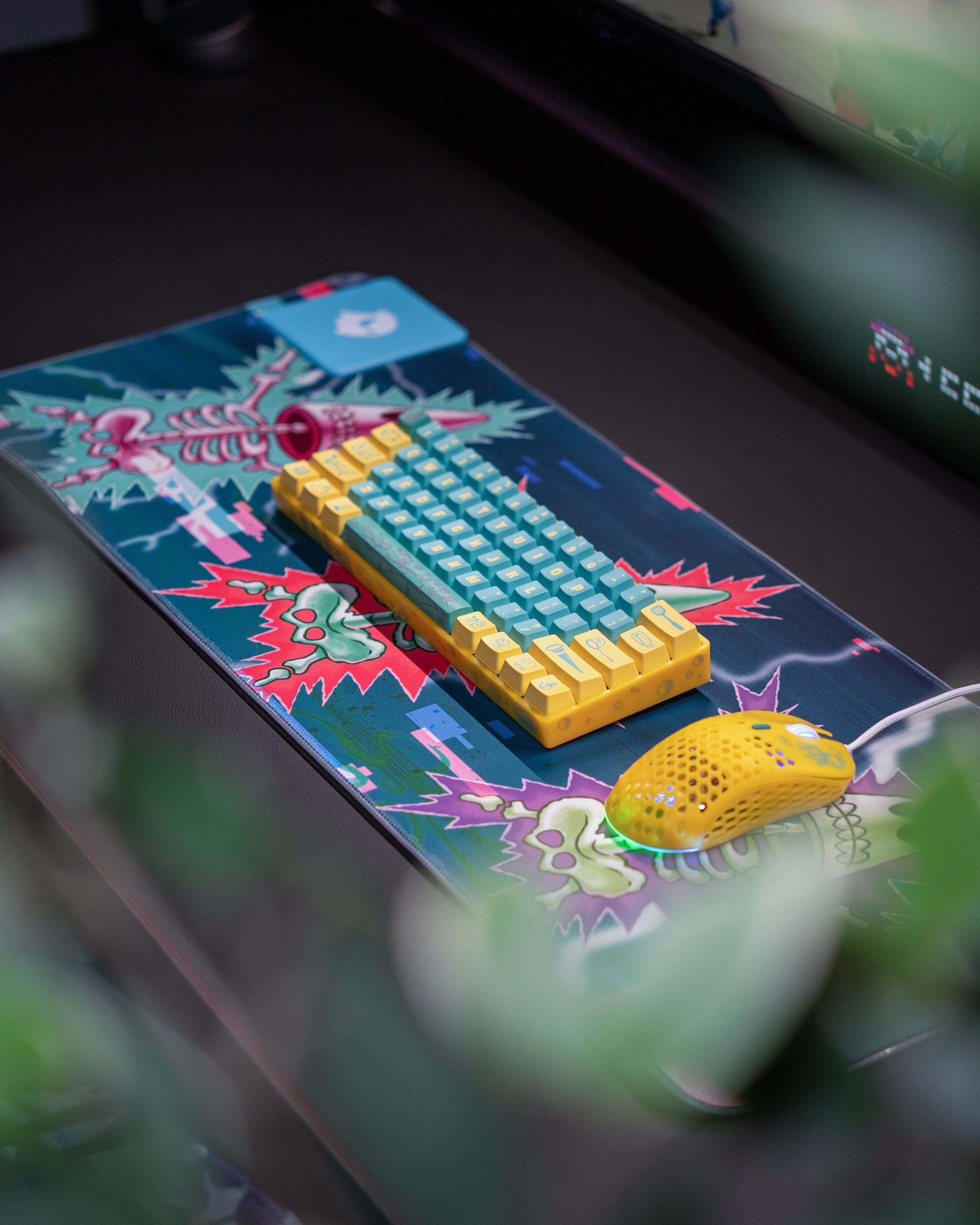 Spongebob P1 - Patrick's Skeleton Mousepad (L)