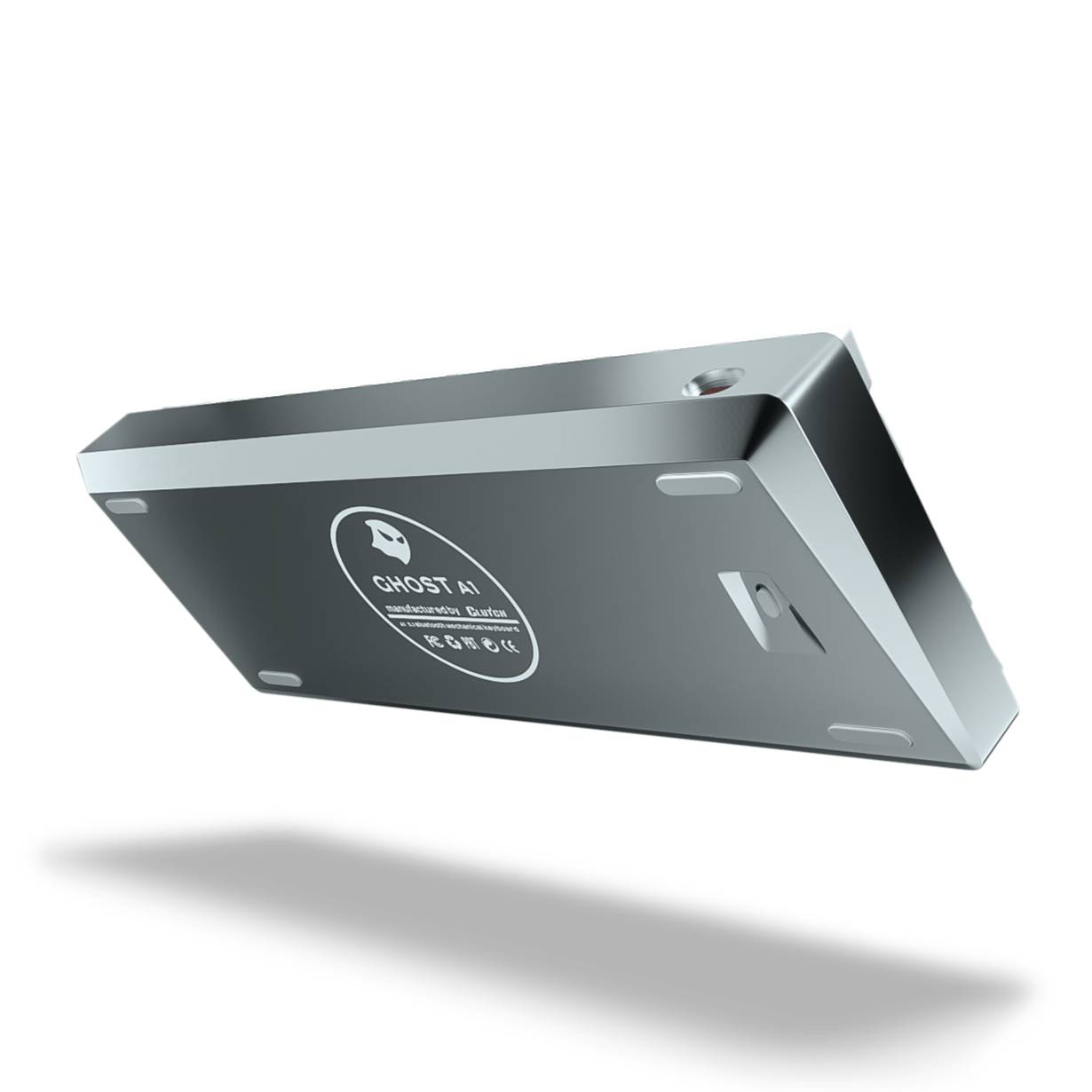 Ghost - A1 Aluminium Wireless Mechanical Keyboard (Bone White)