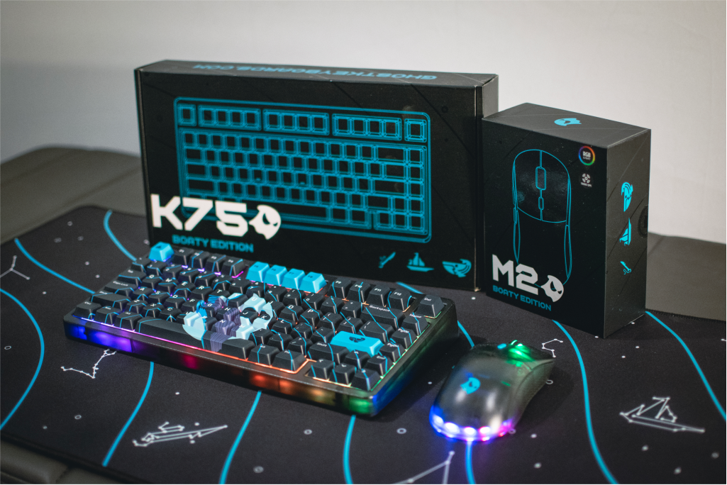 B0aty x Ghost K75 Keyboard Combo