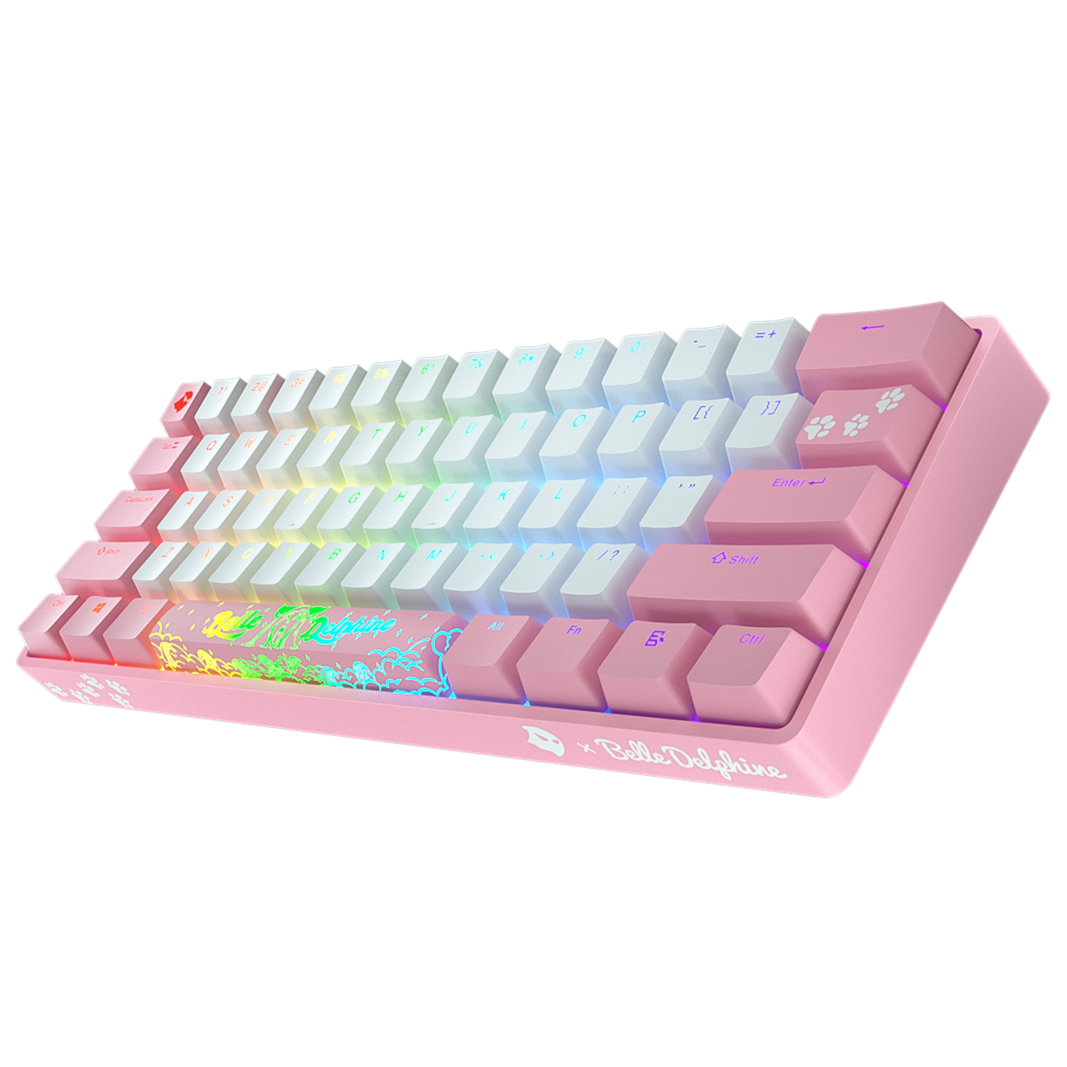 Belle Delphine K1 Wireless Mechanical Keyboard