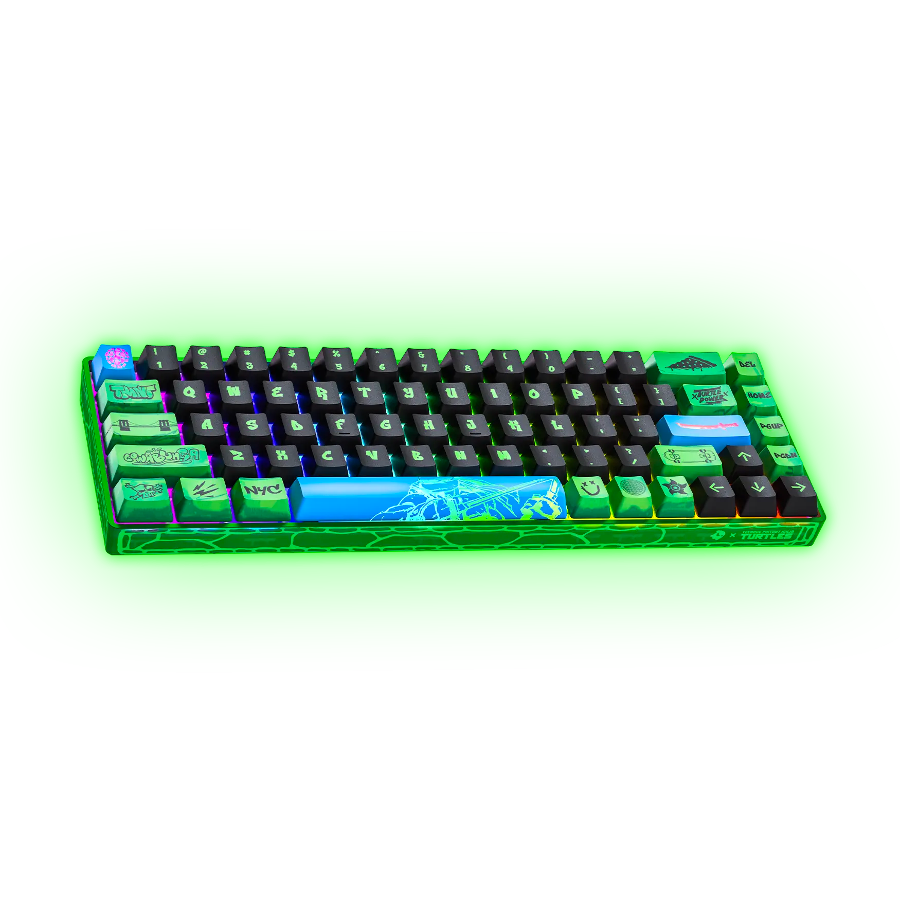 [PRE-ORDER] Banshee K68 Magnetic Switch Keyboard - Teenage Mutant Ninja Turtles (4 Colors in 1)