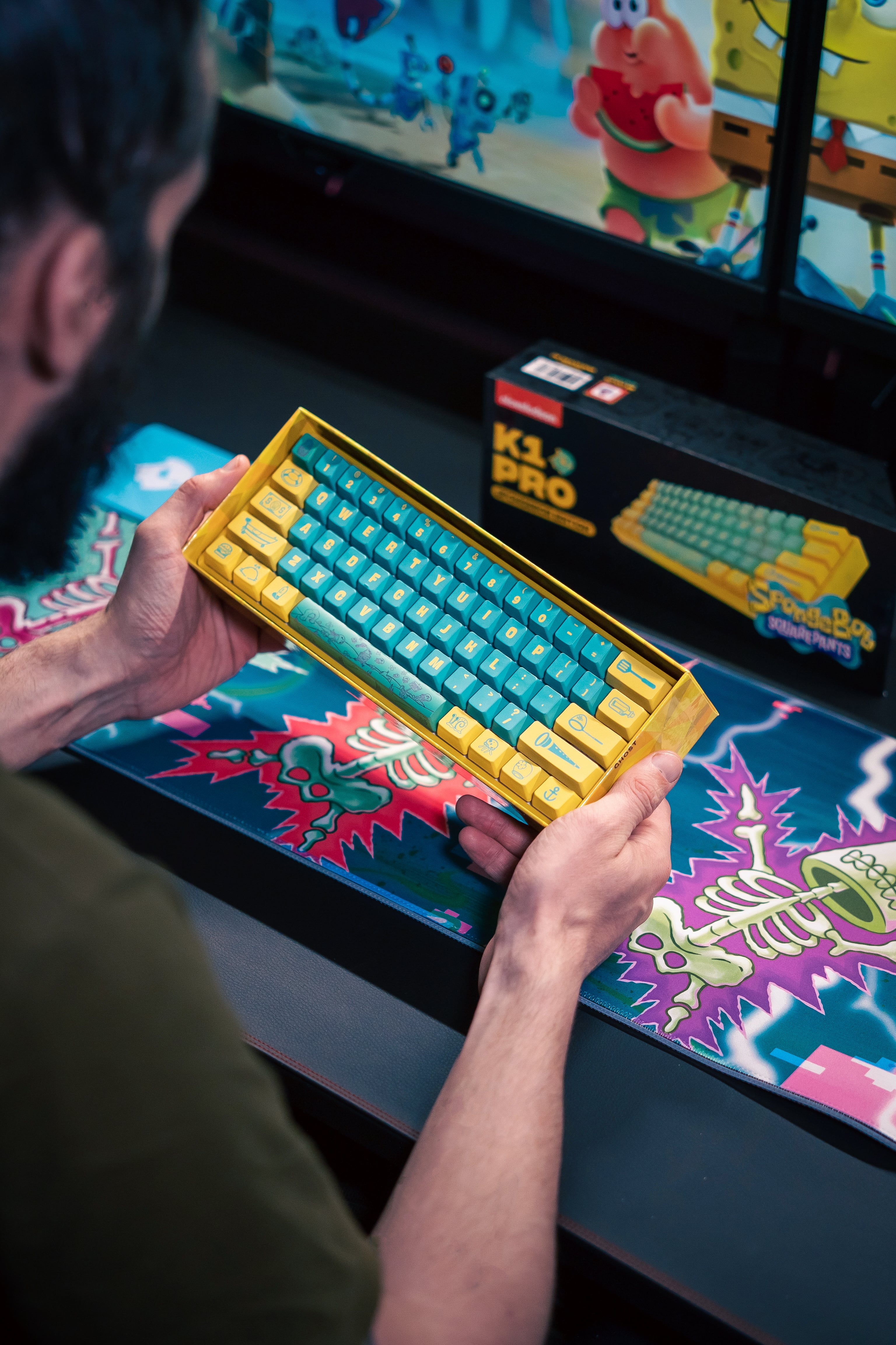 Spongebob K1 Pro - Mechanical Keyboard