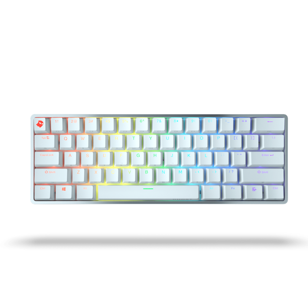Ghost - A1 Aluminium Wireless Mechanical Keyboard (Bone White)