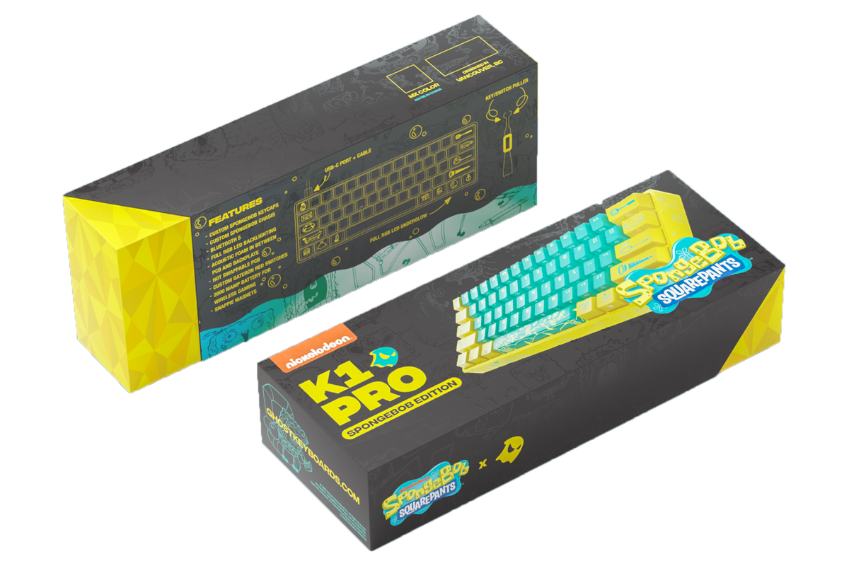 Spongebob K1 Pro - Mechanical Keyboard